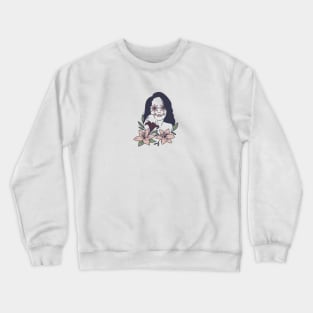 GIRL FLOWERS Crewneck Sweatshirt